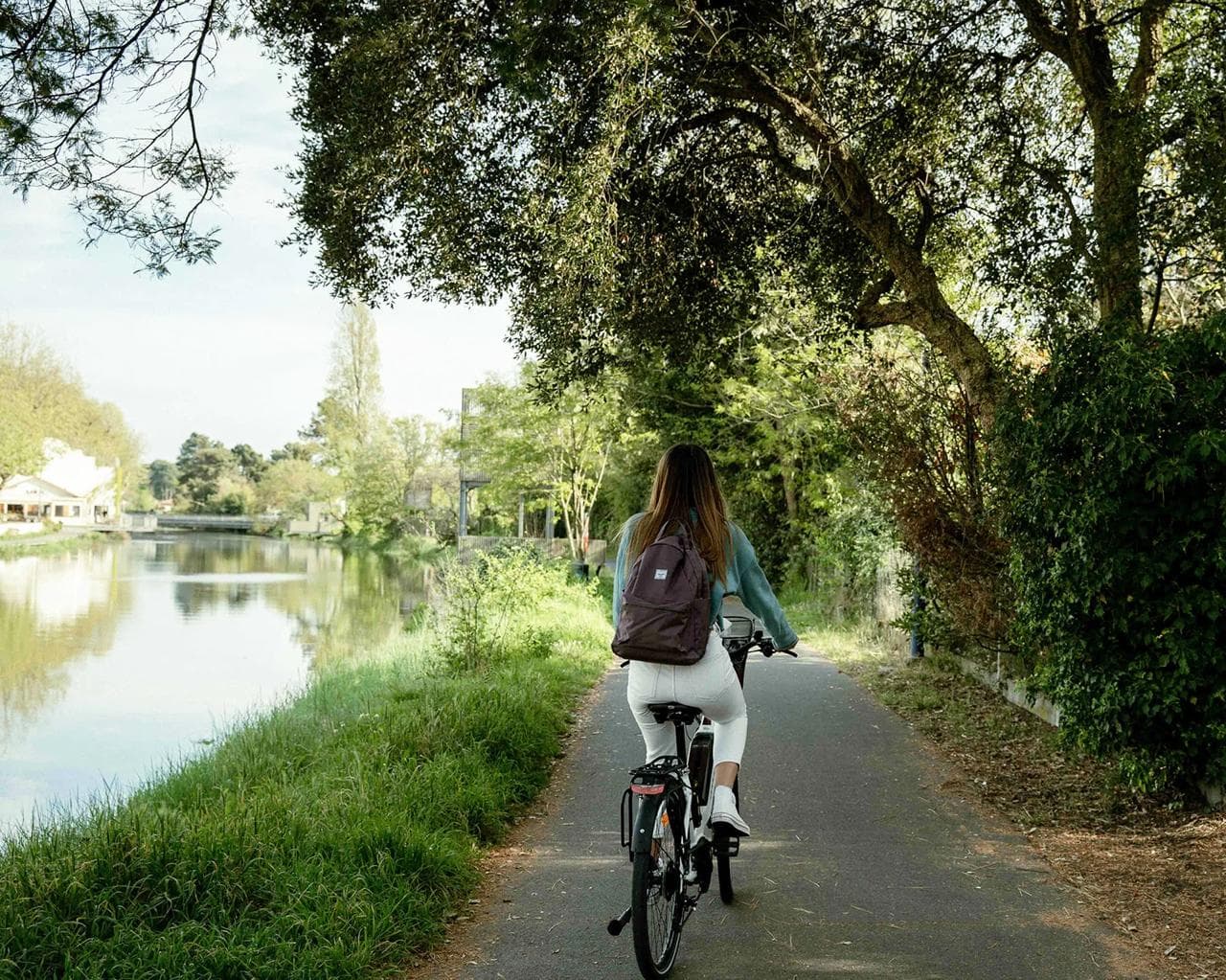 Balade en fat bike dans la forêt des Landes
